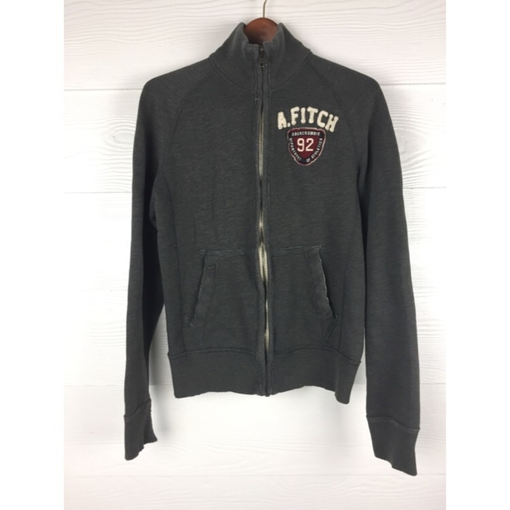 Abercrombie & Fitch Muscle ZipUp Hoodie Sweatshirt